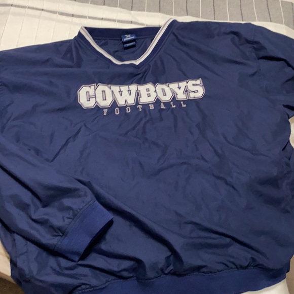 Cowboys Pull over wind breaker - Picture 3 of 3